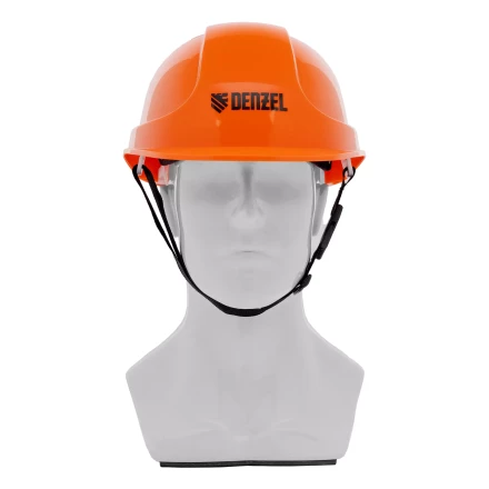 Каска защитная ударопрочная Denzel 89206, ABS/PC, плавная регулировка, модель «Форвард» (К-05),оранж. купить в Урае