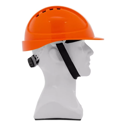 Каска защитная ударопрочная Denzel 89206, ABS/PC, плавная регулировка, модель «Форвард» (К-05),оранж. купить в Урае