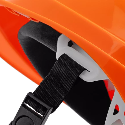 Каска защитная ударопрочная Denzel 89206, ABS/PC, плавная регулировка, модель «Форвард» (К-05),оранж. купить в Урае