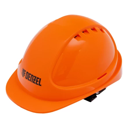 Каска защитная ударопрочная Denzel 89206, ABS/PC, плавная регулировка, модель «Форвард» (К-05),оранж. купить в Урае