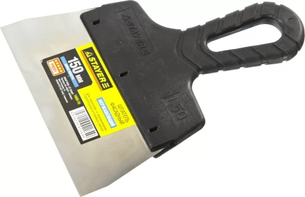 Шпатель STAYER &quot;PROFESSIONAL&quot; фасадный нержавеющий, с пластмассовой ручкой, 150мм 1008-15 купить в Урае