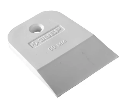 Шпатель ЗУБР &quot;МАСТЕР&quot; резиновый, белый, 1шт, 60мм 1016-60_z01 купить в Урае