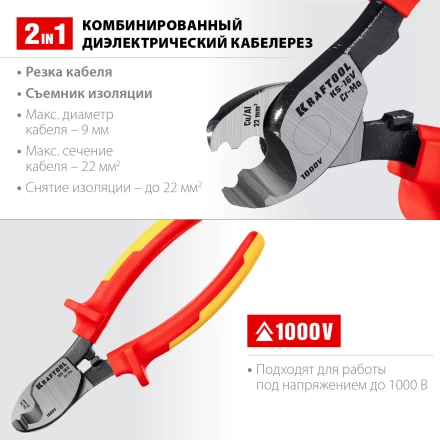 Кабелерез KS диэлектрические 1000 В 23333-16V купить в Урае