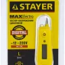 Тестер напряжения STAYER "МASTER" цифровой со световым индикатором, 12-220В, 70мм 45282 купить в Урае