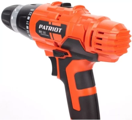Дрель-шуруповерт аккумуляторная PATRIOT BR 180 в кейсе купить в Урае