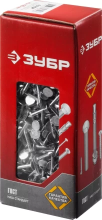 Гвозди с большой потайной головкой чертеж № 7811-7102 коробка серия МАСТЕР купить в Урае