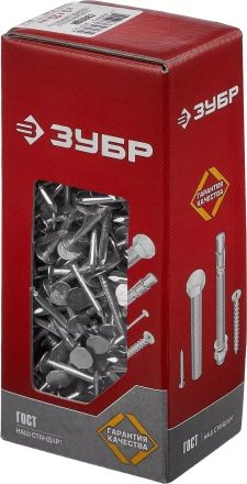 Гвозди с большой потайной головкой чертеж № 7811-7102 коробка серия МАСТЕР купить в Урае