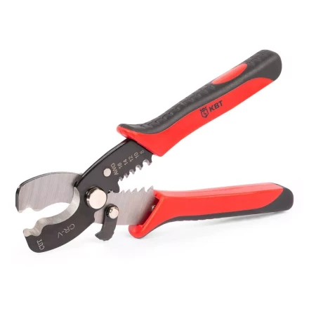 Ножницы для резки проводов КВТ MC-06 до 15 мм с функцией зачистки изоляции (85934) купить в Урае