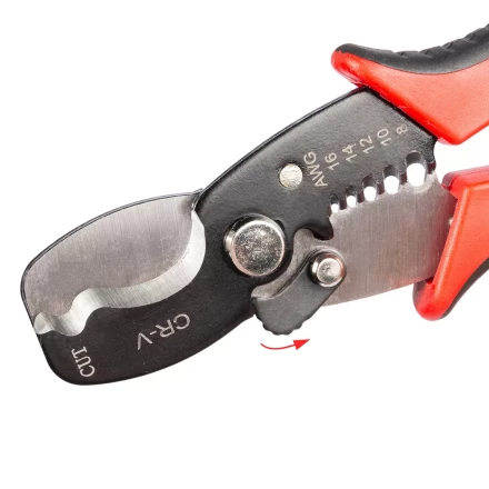 Ножницы для резки проводов КВТ MC-06 до 15 мм с функцией зачистки изоляции (85934) купить в Урае