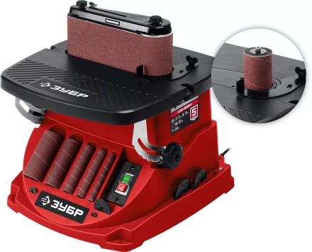 ЗУБР d 13, 19, 26, 38, 51 x 115, 650 Вт, осцилляционный шпиндельный шлифовальный станок (СШО-650Л) купить в Урае