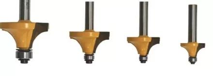 Набор фрез для декоративного применения хвостовик 8 мм 4 штуки 46613 купить в Урае