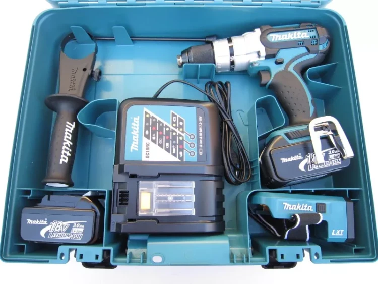 Дрель-шуруповерт аккумуляторная Makita DHP454RFE купить в Урае
