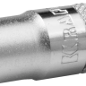 Торцовая головка KRAFTOOL "INDUSTRIE QUALITAT", Cr-V, FLANK, хромосатинированная, 1/4", 7 мм 27815-07_z01 купить в Урае