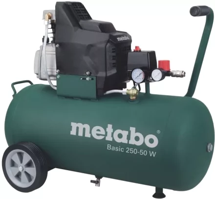 Компрессор масляный поршневой прямой привод Metabo Basic 250-50 W купить в Урае