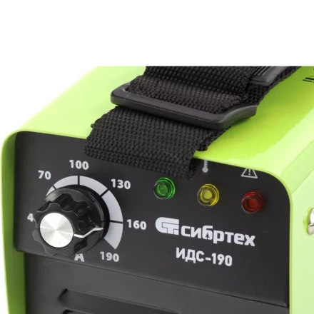 Аппарат инверторный дуговой сварки СИБРТЕХ ИДС-190 94376 купить в Урае