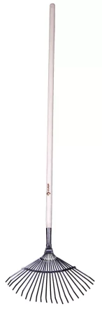 Грабли ЗУБР веерные с черенком, 22 плоских зубца 4-39593 купить в Урае