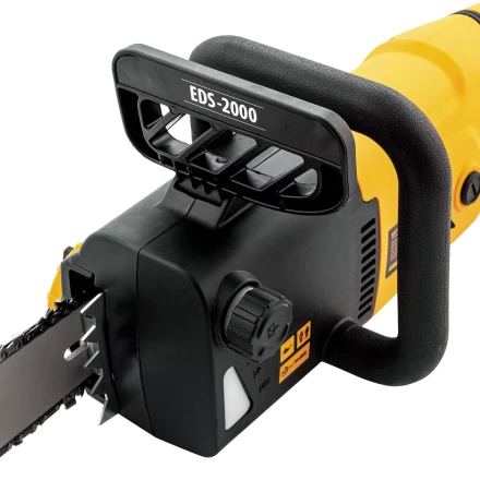 Пила цепная электрическая Denzel EDS-2000, 2 кВт,продольная, шина 40 см, шаг 3/8, паз 1.3 мм, 56 звеньев 95618 купить в Урае