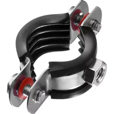 Хомут трубный с гайкой, оцинкованный, 3/4&quot;, 9шт, ЗУБР Мастер 37850-25-29 37850-25-29 купить в Урае