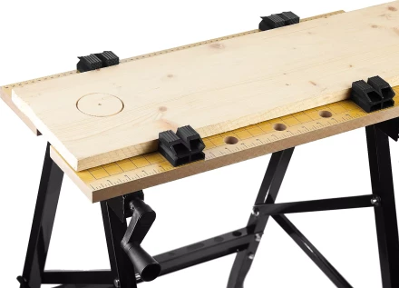 Верстак столярный СИБИН складной, 605х635х780 мм 38723 купить в Урае