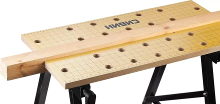 Верстак столярный СИБИН складной, 605х635х780 мм 38723 купить в Урае