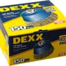 DEXX. Щетка чашечная для УШМ, витая стальная латунированная проволока 0,3мм, 150ммхМ14 35103-150 купить в Урае