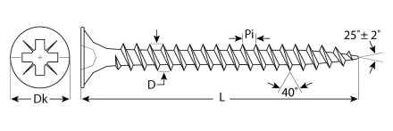 Саморезы СУ-Б универсальные белый цинк коробка серия МАСТЕР купить в Урае