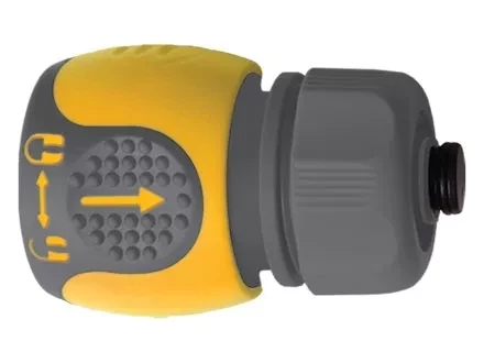 Соединитель для шланга 1/2&quot; двухкомпонентный PALISAD LUXE 66243 купить в Урае