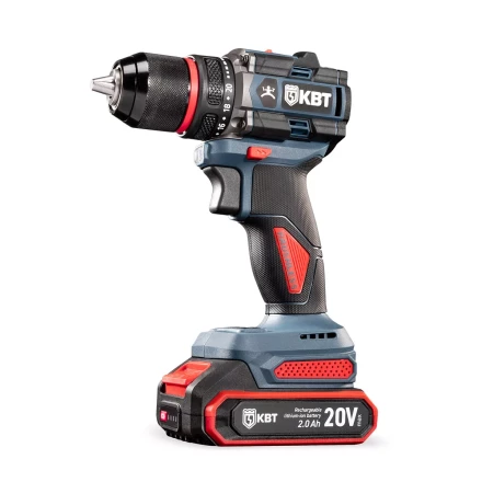 Дрель-шуруповерт аккумуляторная бесщеточная КВТ DB-20-13 с максимальным размером оснастки до 13 мм (102588) купить в Урае