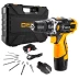 Дрель аккумуляторная DEKO DKCD12FU-Li SET3, 063-4173, в кейсе + оснастка 13 шт купить в Урае