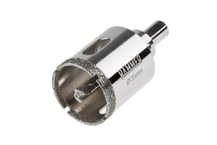 Коронка алмазная HAMMER Ф35мм HEX (DHS 35.0*65/5) купить в Урае