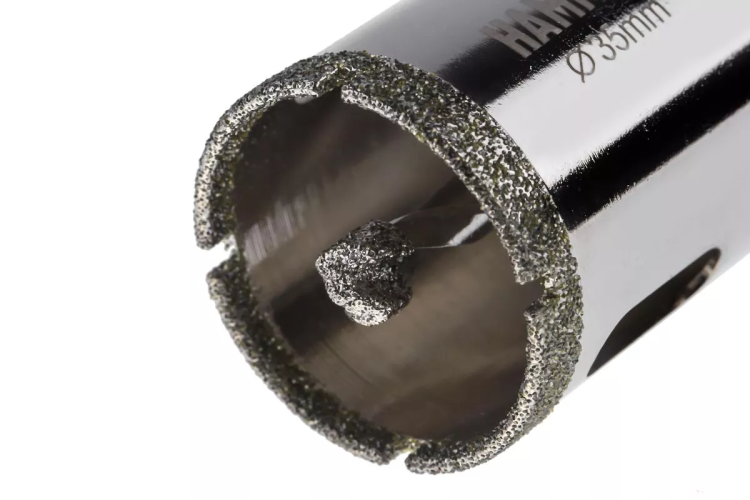 Коронка алмазная HAMMER Ф35мм HEX (DHS 35.0*65/5) купить в Урае