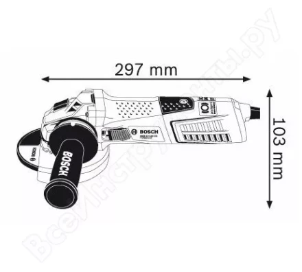 УШМ BOSCH GWS 12-125 CIX (0.601.793.102) купить в Урае