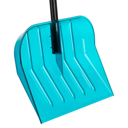 Лопата для уборки снега поликарбонат, 460 x 400 x 1430 мм, алюминиевый черенок, Luxe, Palisad 61636 купить в Урае