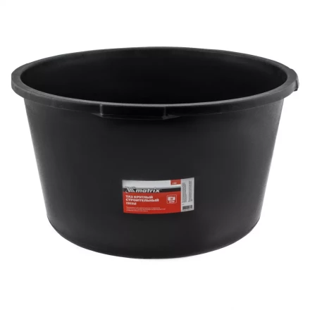 Таз круглый строительный усиленный, 90 л Matrix 81469 купить в Урае