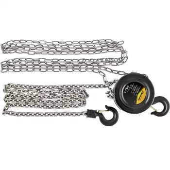 Таль цепная 1 т h подъема 2,5 м расстояние между крюками 300 мм SPARTA 519135 купить в Урае