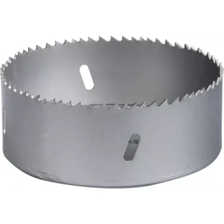 Коронка ЗУБР &quot;ЭКСПЕРТ&quot; биметаллическая, быстрорежущая сталь, глубина сверления до 38мм, d-102мм 29531-102_z01 купить в Урае