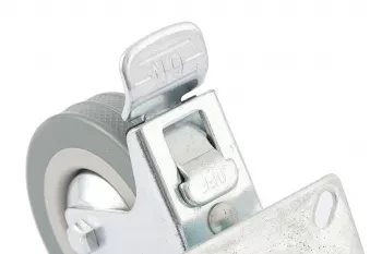 Колесо поворотное с тормозом d-100мм крепление платформенное СИБРТЕХ 68721 купить в Урае