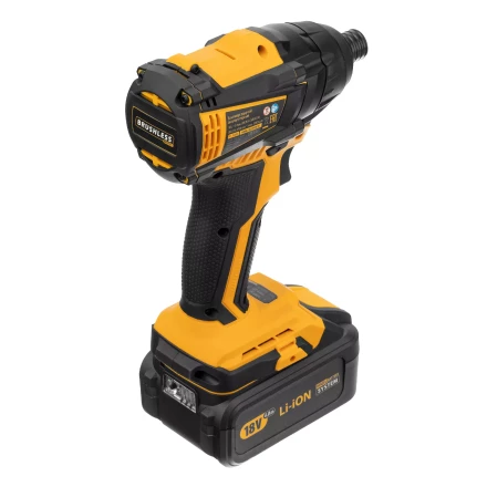 Винтоверт ударный аккумуляторный Denzel 26510 бесщеточный CID-IB-200 18В Li-Ion купить в Урае