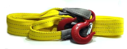 Буксир текстильный ленточный TOR БТЛ 13,5 т 20,0 м лента 60 мм (петля-петля) 1045333 купить в Урае