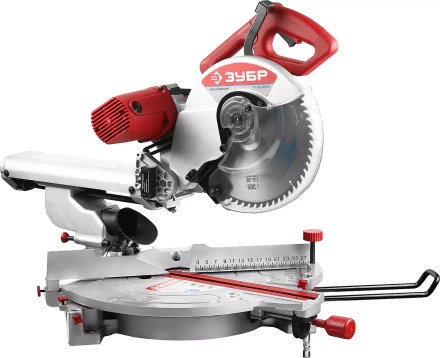 Пила торцовочная ЗУБР, плавный пуск, ременной привод, 305 мм, 4200 об/мин, 1800 Вт ЗПТ-305-1800-ЛР купить в Урае