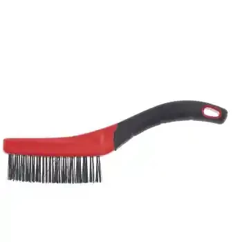 Щетка зачистная 5-и рядная двухкомпонентная рукоятка MATRIX 74835 купить в Урае