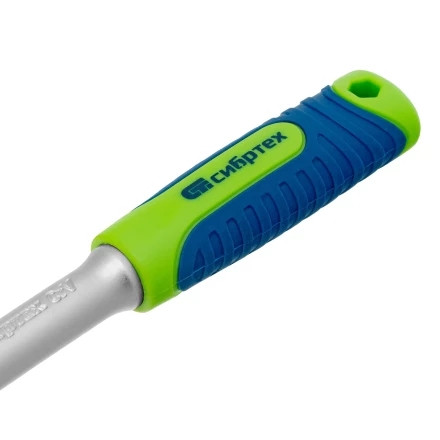 Ключ-трещотка 1/4&quot;, 45 зубьев, с быстрым сбросом, матовый хром Сибртех 14021 купить в Урае