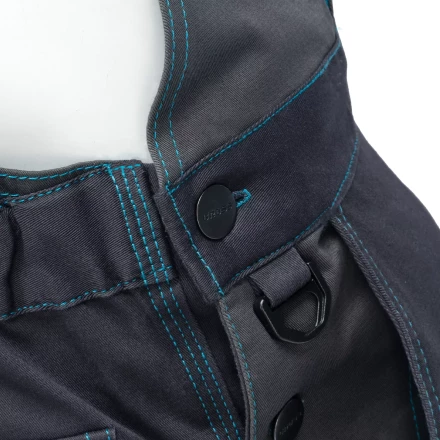 Полукомбинезон профессиональный рабочий Gross 90446, 97% хлопок 3% спандекс, XXXL купить в Урае