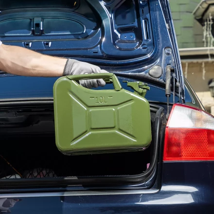 Канистра для ГСМ Stels 53144, металлическая, 10 литров купить в Урае