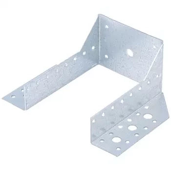 Опора бруса раскрытая, 2 мм, OBR R-40х145х76 мм, цинк  СИБРТЕХ Россия 46528 купить в Урае