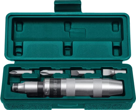 Отвертка ударно-поворотная 6 предм. 25555 купить в Урае