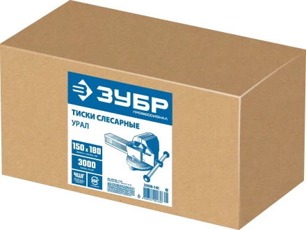 Слесарные поворотные тиски Зубр Профессионал (32608-140) купить в Урае