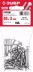 Гвозди с большой потайной головкой чертеж № 7811-7102 пакет серия МАСТЕР купить в Урае