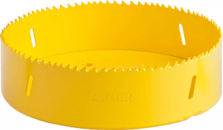 Коронка STAYER "PROFESSIONAL" Би-металлическая, универсальная, d=152мм 29547-152 купить в Урае