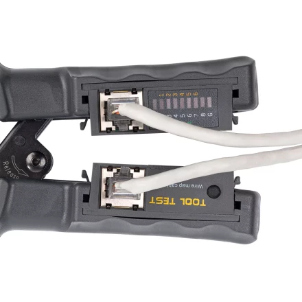 Кримпер многофункциональный КВТ JT-02T с 2 встроенными модулями для обжима RJ-45, RJ-12, RJ-11 (89229) купить в Урае